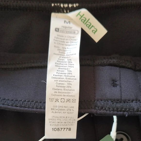 HALARA SoftlyZero™ Plush Thermal Pants in Black - Picture 2 of 8